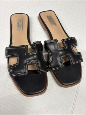 Steve Madden Harlien  Black sandals